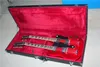 Double Neck Electric Guitar Hardcase,Shape as the Guitar,the color can be customized as to request.