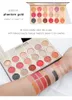 Pudaier 18 Kleuren Shimmer Glitter Eye Shadow Cosmetische Gemakkelijk te kleuren Waterdicht Poeder Palet Matte Pigmented Oogschaduw