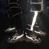 Triple Noir Blanc Gris femmes chaussures de course pour hommes 3M baskets de sport réfléchissantes baskets de marque marque maison fabriquée en Chine taille 39-44