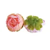 Nyaste 10 cm konstgjorda blommor för bröllopsdekorationer Silk Peony Flower Heads Party Decoration Flower Wall Wedding Backdrop White Peony