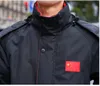 Mens Lange Donsjack Winter Verdikking Warm Verwijderbare Cap Overcoat Uitloper Merk Designer Lange Afdrukken Down Jacket voor Paar