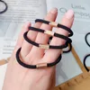 Whole Designer Fashion Luxury elastic hair ties band hair rope bracelets headband Ornament with metal Buckle accessories4233403