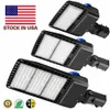 480W 300W 150W LED Shoebox Pole Light Parking Lot Lights, AC100-277V, IP65 Ourdoor Street Parking Lot Lights, Free Photocell