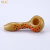 Date Fumer Pipes À Main En Verre Soufflé Pas Cher Pyrex Verre Tabac Cuillère Pipes Mini Petit Bol Pipe Unique Pot Pipes Fumer Pièces