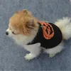 Halloween Dog Clothes Festival Carnival Black Funny Pumpkin Pet Dog Hoodies Halloween Pumpkin Puppy Dress Costume T-shirt BH2413 TQQ