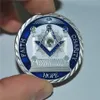 Monete commemorative Massone massone Mors Eye Pyramid Virtus Junxit Non Separabit Challenge Coin 10 stili tra cui scegliere