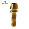 Wanyifa Titanium Bolts M5x16 M5x18 M5x20mm Conical Head Screws with Washer for Bicycle Stems