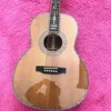 39 inch custom OOO Solid cedar top acoustic Guitar Abalone Ebony fingerboard Rosewood back side