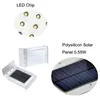 16 LED Solar Lawn Lamps Outdoor Waterproof walls Lights SMD2835 leds lighting For Home Garden Outdoors Solars Wall lamps usastar