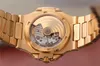 Super 5719 Montre de Luxe 324 SC Automatisk mekanisk rörelse Watch 40mm Super Luminous Yellow Gold Diamond Watch Reloj de Lujo3560369