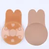 Female Push Up Bra Seamless Strapless Invisible Bra Self Adhesive Silicone Nipple Cover Stickers Thin Breathable Breast Pads