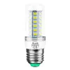 LED مصباح 10PC / LOT LED ضوء LED لمبة 220V 48/56 / 69LEDs الذرة ضوء مصلحة الارصاد الجوية 5730 Lampada لا الرجفة الخفيفة للديكور المنزل.