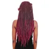 16 "20"30strands ombre Kanekalon Croxket 묶음 머리카락 확장 합성 세네갈 트위스트 Dreadlock Box Braiding Hair