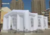 Large Inflatable Wedding Marquee Tent 12m/15m White Air Blown Structure Pop Up Frame House For Outdoor Party Event