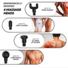 Multifunction Fascia Gun massager Body Muscle Therapy Sport Magic Massage Guns Electric Booster Vibration Percussion Massagers Deep Tissue Pain Relief