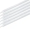 LED-winkel lichtarmatuur 8FT T8 72W 7200LM Clear Cover 6000K White Tube Light Plug and Play voor Garage Warehouse 25-Pack