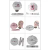 Customized logo brand name Hair Care Bonnet Nightcap Frontal Head Wrap Edge headband Scraf Virgin satin silk bags vendors4788339