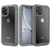Transparent Clear Defender Robot ShockoProof Case Fodral för iPhone 13 12 11 PRO MAX 6 6S 7 8 PLUS X XS XR COVER