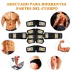 Muscle abdominal Stimulateur formateur EMS Fitness Equipment muscles Accessoires d'entraînement électrostimulateur exercice à la maison J1756