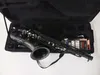 Imagem real novo saxofone tenor japonês de alta qualidade bb instrumento musical preto níquel ouro saxprofessional profissional