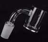 XL Quartz Bangers Flat Top Banger 5mm tjock botten 10mm 14mm 18mm led 45/90 grader för DAB-riggen