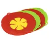 New Flower Cookware Parts 26cm Silicone Boil Over Spill Lid Stopper Forno sicuro per pentola / padella Strumenti di cottura 5 colori