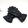 Fashion-Gloves Echtleder-Handschuh für Herren, Winter, Outdoor, warme Pelzverdickung, Thermo-Patchwork-Handschuhe