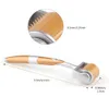 Altın Titanyum Yüz Rulo Yüz Masajı Cilt Exfoliator Makinesi Peeling Cilt Bakımı Anti Hiperpigmentasyon Güzellik Bakım Ücretsiz Gemi
