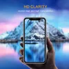 Protetor de tela de vidro Protetor Fingerprint Filme protetor resistente para iPhone 12 11 Pro Max XR XS x 8 7 mais Temperado Samsung S21 S20 Note20 Ultra A20e A50 Borda Pacote