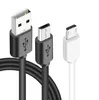 Carregamento rápido Cabos micro USB tipo-c Cabo 2A Sincronização de dados 1m 2m 3m 1,5m crods para smartphone Android