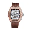 Cwp Onola Transparant Plastic Vierkant Horloge Heren 2021 Dames Luxe Chronograaf Horloge Mode Casual Sport Uniek Quartz4046373