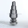 Top quality 6 in 1 Adjustable domeless GR2 dab nail Titanium nails Male Female for s glass bong in stock8543076