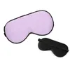 100% Mulberry Silk Sleep Máscara EyePatch Cubierta de sombra de sombra de ojos Patch Soft Cómodo Cómodo Cuidado de la salud Portátil Vendimiento Viño