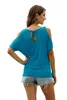여성 T 셔츠 패션 캐주얼 짧은 소매 오프 숄더 T 셔츠 레이디 블라우스 의류 섹시 탑과 티 플러스 사이즈 3XL