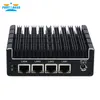 Partaker New NUC Mini PC Celeron J3160 Quad Core 4 Intel i210AT Nic X86 Computer Soft Router Linux Server Support Pfsense AES-NI241p