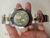 Luxus-Armbanduhr 116523 Herren Silber Edelstahl KERAMIK-Lünette GrauKein Chronographen-Zifferblatt 40MM Mechanische Uhren Neu eingetroffen