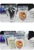 100pcslot translucent and aluminum foil stand up pouch bag silver and transparent food storage package ziplock bag recyclable cof4203977