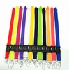 Hot Universal 12 Colors Blank Lanyard available Neck Strap ID card for Cell Mobile Phone String Key Chains NeckStrap