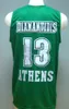 Dimitris Diamantidis # 13 retro forması Baloncesto Europeo Retro Basketbol Formaları Erkek Dikişli Özel Herhangi Bir Numara Adı