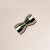 Solid stainless steel bathroom small handle glass door single hole knob shower room pull household hardware part