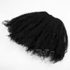 VMAE PERUVIAN CLIP INS 100% Virgin Human Hair 120g 3A 3B 3C 4A 4B 4C Afro Kinky Curly Clip i hårförlängningar