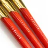 فرش ماكياج La Beaute Chinese-Red Brush Set - Saihoko Goat Hair 8-Brushes Face Eye Kit