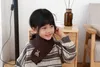 Hot sale! Kids winter Scarves Solid color Boys Girls Knitted Warm Scarves Neck Warmer.Christmas gifts,new Year's gift