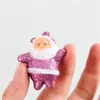 Colorful Christmas Santa Claus Party Ornaments Xmas Tree Hanging Decoration Christmas Gift Tree Santa Claus Toppers