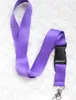 Lanyards Clothes CellPhone Lanyards Key Chain Necklace Work ID card Neck Fashion Strap Custom Logo Black For Phone 24 Colors2578848