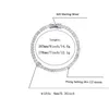 Cuubic cyrkonia klasyczna bransoletka tenisowa projektant 925 Srebrny strep