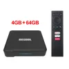 MECOOL KM1 Android10.0 Google Certified Android 10.0 Caixa de TV 4GB 64GB Amlogic S905x3 Controle de Entrada de Voz YouTube 4K Set Top Box 4G 32G