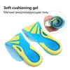 Running sport Insoles silicon gel Insoles foot care for plantar fasciitis heel spur shock pads arch orthopedic insole orthotic