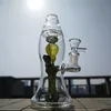 Lava Lamp Bong Dab Rig Thick Glass Water Bongs Hookahs Unique Design Oil Rigs Smooth Hit Mini Waterpipes With 14mm Bowl DHL XL-LX3