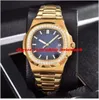 orologio di lusso 13 stile diamante orologio meccanico automatico di alta qualità cinturino in acciaio quadrante blu moda uomo orologi da polso